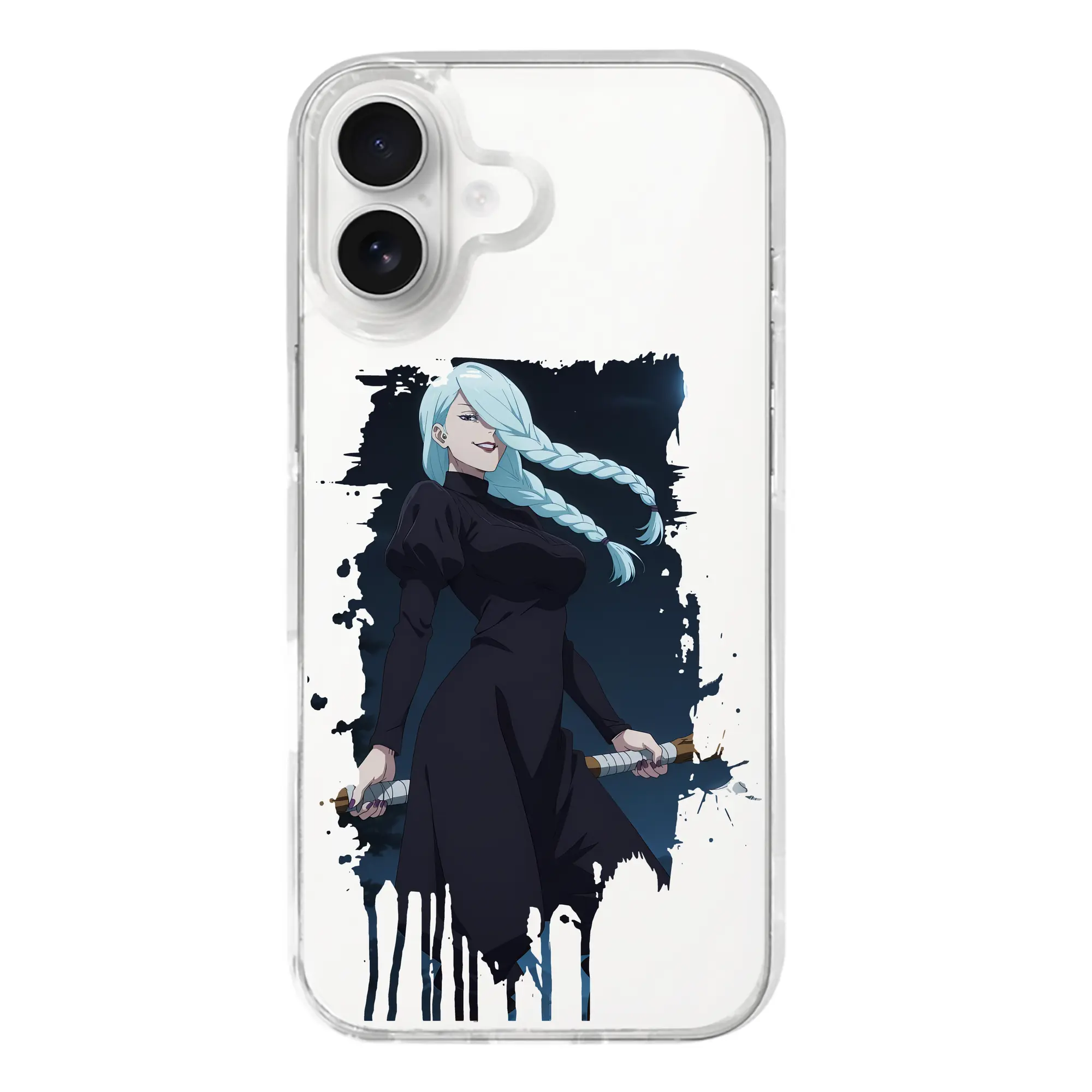 呪術廻戦 グッズ,冥冥 - iPhone 17シリーズ 透明スマホケース – 薄型・耐衝撃・精密フィット保護カバー